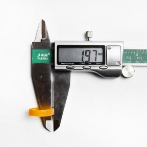 Nhà sản xuất tùy chỉnh vòng đai cáp dữ liệu trong suốt 08 * 2 màu vàng chống lão hóa, chịu được nhiệt độ cao và dây cao su không thể đứt