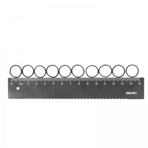 Bán buôn tại chỗ đường kính 0,8 inch màu đen dùng một lần dây cao su đàn hồi cao dây cao su cho tóc