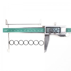 Bán buôn tại chỗ đường kính 0,8 inch màu đen dùng một lần dây cao su đàn hồi cao dây cao su cho tóc