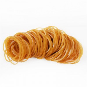 Nhà máy sản xuất dây cao su trong suốt màu vàng có độ đàn hồi cao chống lão hóa bán buôn vòng cao su có thể tùy chỉnh
