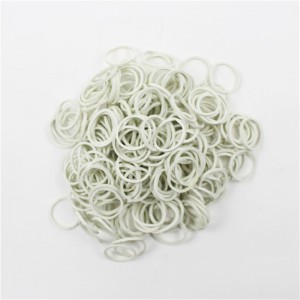 Factoty bán hàng trực tiếp dây cao su trắng mini độ đàn hồi cao vòng cao su độ dẻo dai cho gói đường dữ liệu