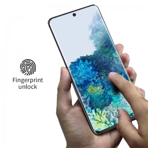 Mành màn hình Kính Kính nóng 9H Premium Tạm cho Samsung S20+ bảo vệ màn hình