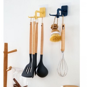 JASON Lỗ móc xoaynhà bếp - miễn phí lưu trữ không dấu vết Móc phòng tắm đa chứcnăng