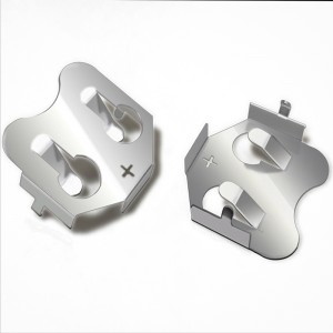 Kim loại CR2032 Tấm pin Nickel bằng đồng Tiếp xúc với Chủ pin 2032 với PCB