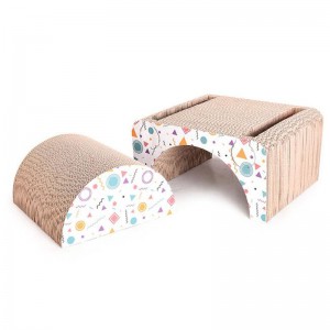 Sự kết hợp của phân vuông và bảng lấy mèo