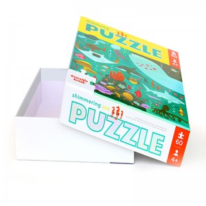 Đóng gói đồ chơi, bìa, hộp dưới cùng.