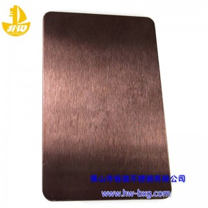 Bảng màu thép không gỉ Frosted Bảng số 1