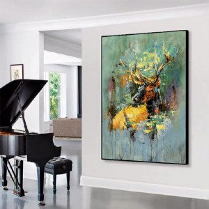 100% vẽ tay Tóm tắt tùy chỉnh Canvas Wall Art Hình ảnh Tác phẩmnghệ thuật Cuadro Tóm tắt