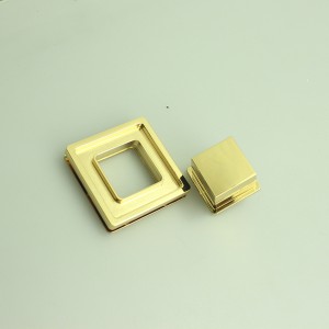 Khóa túi thời trang, khóa xoắn, phụ kiện kim loại