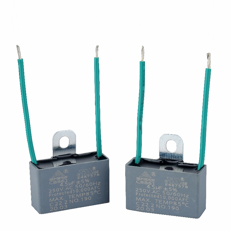 250V 4.5UF 50/60Hz CBB61 tụ điện