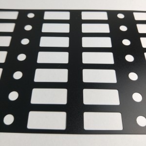 0,25 tấm cáchnhiệt chống cháy PC Gasket đen dễ uốn cong chế biến bán buôn