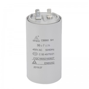 CBB60 tụ điện 30uf 450v sh cho điều hòa không khí