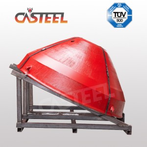 Trung Quốc OEM của máynghiền khí lõm, lớp lót Bowl & Concaves