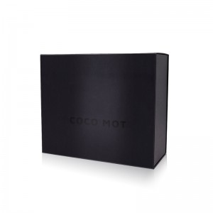 Khuyến mãi Giáng sinh Tùy chỉnh Rigid Groapsible Magnet Flap Gói quà tặng Hộp quà tặng từ tính với logo