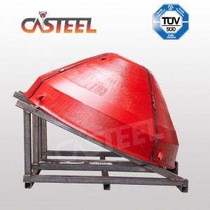 Chất lượng cao cấp của Bowl Liner và Mantle cho Nordberg GP, HP, MP