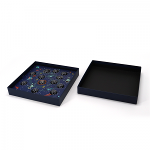 Nắp hồng tùy chỉnh và cơ sở Luxury Valentine Hair Cardboard Hộp quà tặng giấy