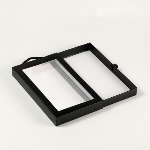 Hộp quà tặng hình chữnhật tùy chỉnh Hộp cửa sổ cho phụ kiện vỏ điện thoại