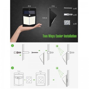 Đèn tường năng lượng mặt trời