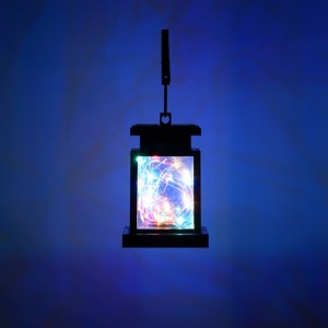 Đèn lồngnăng lượng mặt trời Twinkle LED Nếnnăng lượng mặt trời chiếu sángngoài trời Vườn đồng vàng ánh sáng sân ô treo