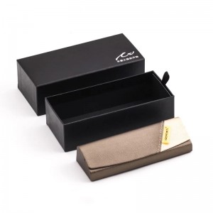 Hình chữnhật chất lượng cao Tùy chỉnh In logo Kính râm Bao bì Hộp quà tặng Bán buôn Kính râm Phong cáchngăn kéo