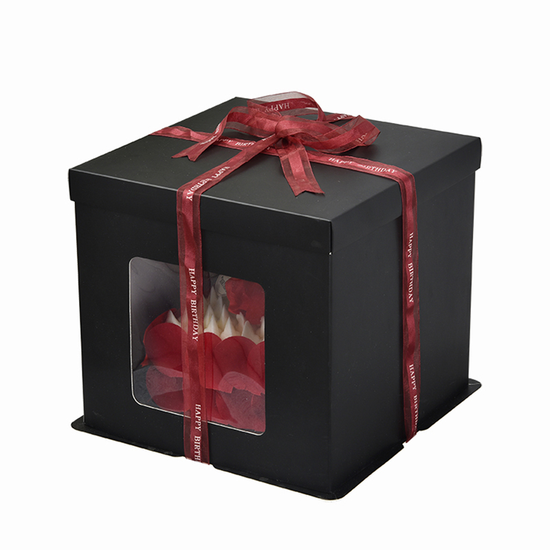 Hộp bánh cưới mới Handmade Luxury Paper Birthday Cake Box