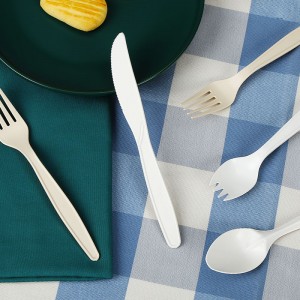 Vật liệu PLA Bộ đồ ăn dùng một lần có thể phân hủy