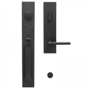 8005 Tay cầm cửa phần cứng cửa trước hiện đại và bộ Deadbolt