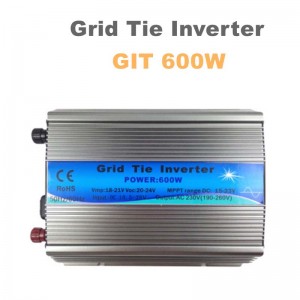 600w trên lưới kếtnối lưới Biến tần MPPT 11-32V DC 110 V 220 V Đầu ra AC Sóng sin tinh khiết cho hệ thống bảng điều khiểnnăng lượng mặt trời