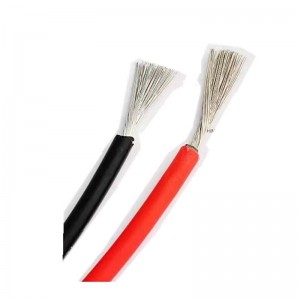 6MM2 Cáp kếtnối PV pin mặt trời màu đỏ và đen qulity cao và màu đen cho bảng điều khiểnnăng lượng mặt trời TUV phê duyệt