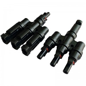 Đầunối quang điện đanhánh 3 trong 1 SLOAR cho bảng điều khiểnnăng lượng mặt trời Parallel Kếtnối Chinhánh Hai mô-đun PV Hệ mặt trời