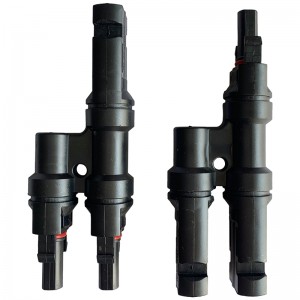 Đầunốinăng lượng mặt trời 2 TO1 Nhiều đầunối quang phân quang cho kếtnối bảng điều khiểnnăng lượng mặt trời Đầunốinam vànữ