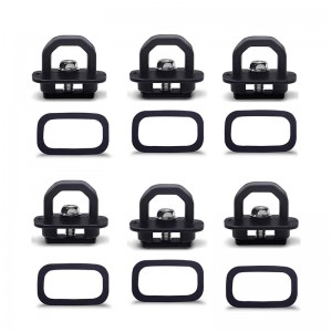 Tie Down Truck Bed Cargo Side Wall Hook Rings Tương thích chonăm 2007-2018 Chevy Silverdo/GMC Sierra, 2015-2018 Chevy Chevrolet Colorado/GMC hẻmnúi