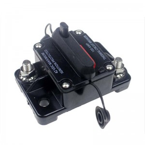 12V 24VDC 60A 80A 100A 150A 200A 250A 300A Hệ thốngnăng lượng mặt trời gia đình màu đen 300A Hệ thốngngắt mạch chốngnước Thiết lập lại cầu chì Biến tần