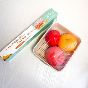 Bị phân hủy sinh học Cornstarch dựa trên môi trường thân thiện với môi trường co giãn co giãn màngnhựa PE với lõi giấy PLA