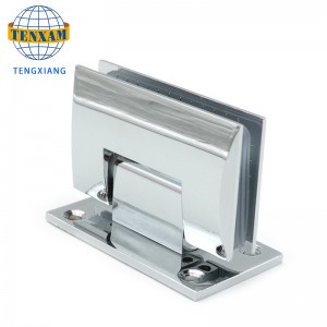 Clip phòng tắmnghiêng phòng tắm vòi hoa sen bản lề thép không gỉ clip cửa hoa sen 90 độ