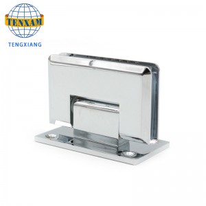 Chất lượng hàng đầu Chrome mạ 90 độ thủy tinh để treo tường bản lề cửa cho phòng tắm