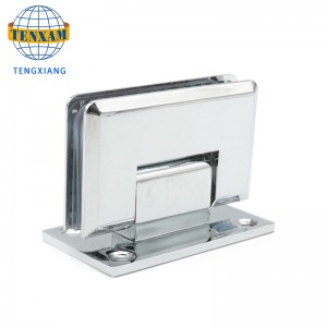 Chất lượng hàng đầu Chrome mạ 90 độ thủy tinh để treo tường bản lề cửa cho phòng tắm
