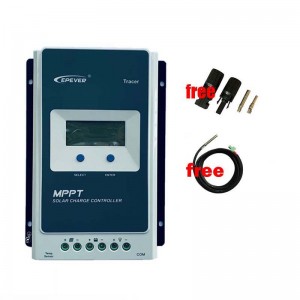 Bộ điều khiển sạcnăng lượng mặt trời Epever MPPT 12V 24V 10A 20A 30A 40A acid-axit lithium pin điều chỉnhnăng lượng mặt trời Màn hình LCD tối đa 100V
