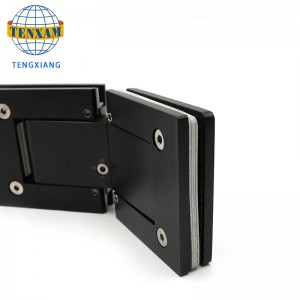 Bánnóng 135 độ 304 SS mờ vòi hoa sen màu đen