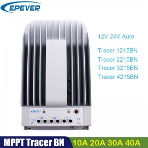 Bộ điều khiển sạcnăng lượng mặt trời Epever MPPT 40A 30A 20A 12V24V TRACER4215BN 3215BN 2215BN Bộ điều chỉnh bảng điều khiển tối đa PV 150V