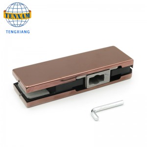 Kẹp cửa kính SUS304 Thép không gỉ Cửa trên Lắp kính Clip Top