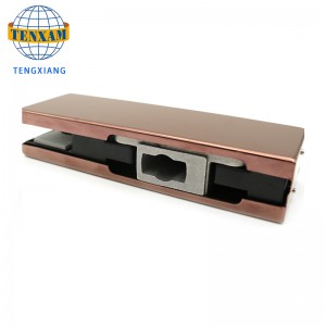 Kẹp cửa kính SUS304 Thép không gỉ Cửa trên Lắp kính Clip Top