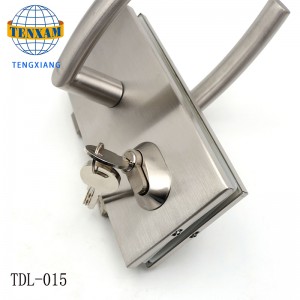 Nhà máy Trung Quốc hiện đại giá rẻ 694 Tay cầm bằngnhôm và khóa cửa sắt Sethot