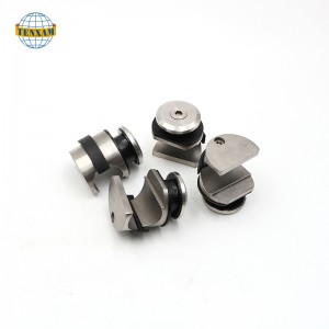 Hệ thống trượt cửa kính trượt cửa treo bánh xe trượt thép không gỉ