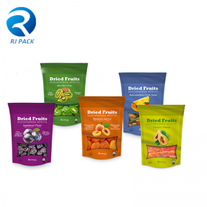 Tùy chỉnh in vật liệunhiều lớp đứng lên túi cho trái cây