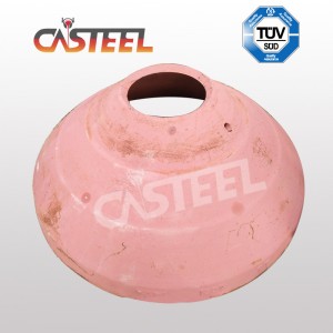 Chyi cónghĩa là CC1300, Bộ phận máynghiền hìnhnón CF1300, lõm và lớp phủ