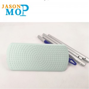 Rõ ràng Vải không dệt cổ điển MOP phẳng với thanh thép Kính thiên văn 360 MOP Dụng cụ làm sạch