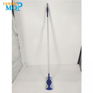 Rõ ràng Vải không dệt cổ điển MOP phẳng với thanh thép Kính thiên văn 360 MOP Dụng cụ làm sạch