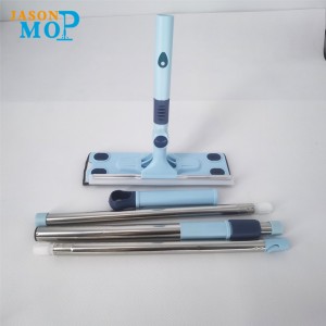 2021 Glass Scraper Kính thiên văn Thép không gỉ Kéo dài hộ gia đình Bàn chải thủy tinh hai mặt