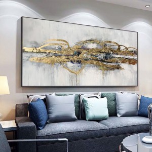 Tay Wall Art Oil Canvas Hand Canvas Tóm tắt Nghệ thuật Trang trí tường Tranh khác